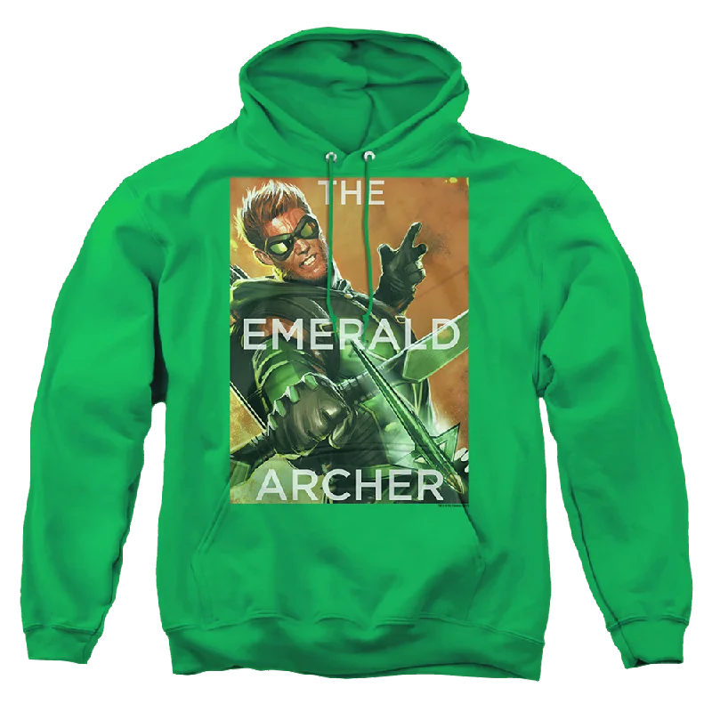 Green Arrow Trigger - Pullover Hoodie Cashmere Luxurious Pullover