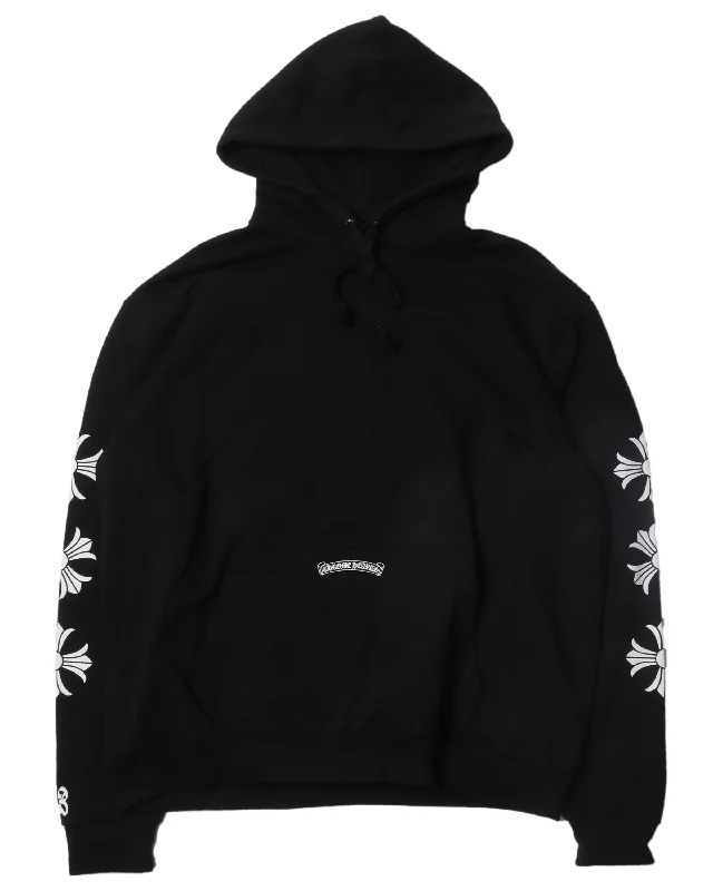 Drake "Certified Chrome" Cemetery Cross Hoodie Hoodie with Drop Shoulder Relaxed Streetwear Drake "Certified Chrome" Cemetery Cross Hoodie Hoodie with Drop Shoulder Relaxed Streetwear