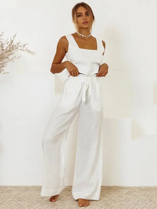 Blue Zone Planet | Ladies Vest Sleeveless Trousers Loose Suit Suit Trousers Bridal Satin Blue Zone Planet | Ladies Vest Sleeveless Trousers Loose Suit Suit Trousers Bridal Satin