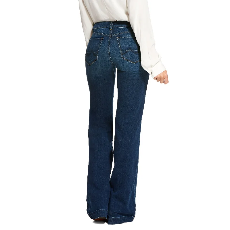 Ariat® Ladies Ultra Stretch Mid Rise Kelsea Trouser Jeans 10027695 Trousers Versatile Stylish Ariat® Ladies Ultra Stretch Mid Rise Kelsea Trouser Jeans 10027695 Trousers Versatile Stylish