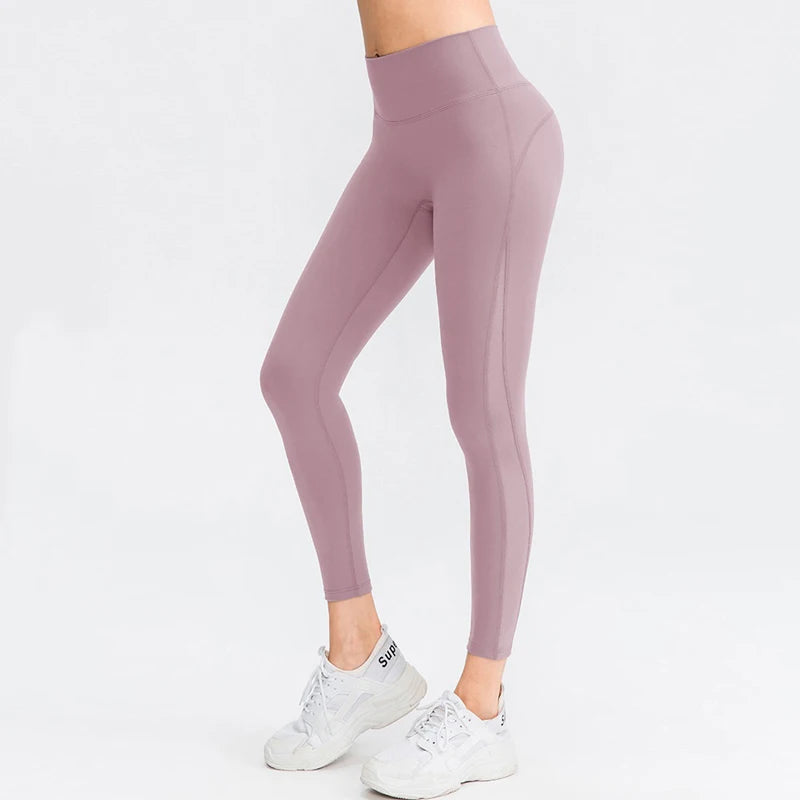 Ultra Comfort Mesh Yoga Leggings - High Waist Seamless Pants Cozy Workout Performance Leggings Ultra Comfort Mesh Yoga Leggings - High Waist Seamless Pants Cozy Workout Performance Leggings