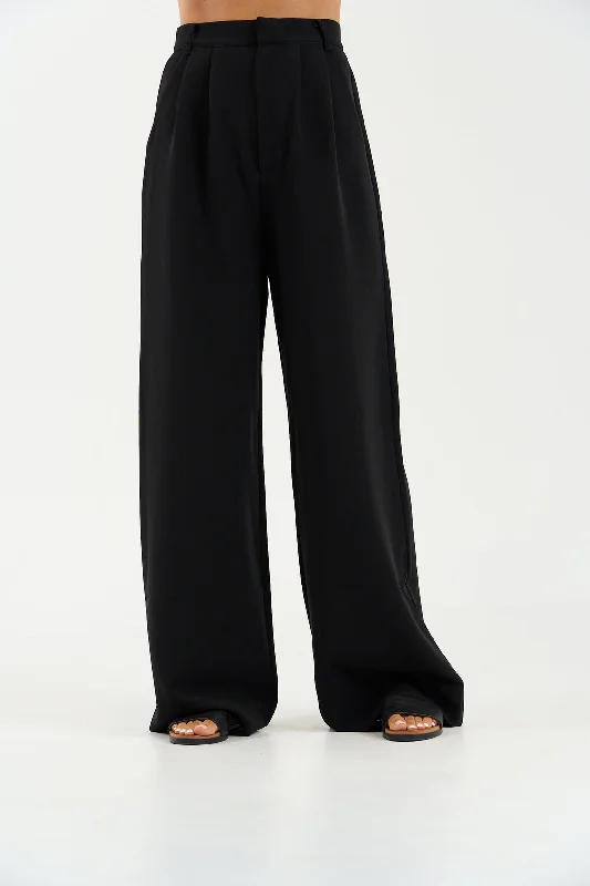 Gentry Trousers Black - Sundays Trousers cozy soft