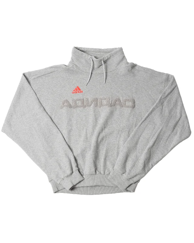 Adidas High Collard Hoodie Hoodie with Ribbed Cuffs Snug Fit Comfort