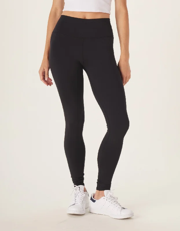 Normal Legging in Logo Legging-Black Stylish Stretch Pants Leggings