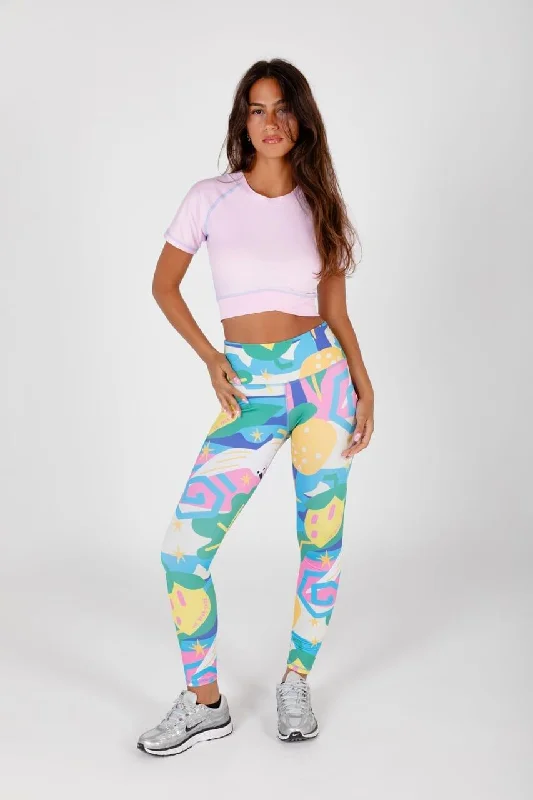 Sunny Day Leggings Comfortable Bootcut Workout Leggings