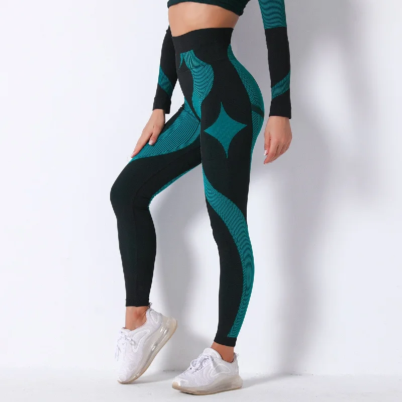 Lack Blue Yoga Pants
