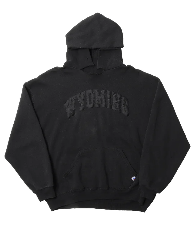 Wyoming Russel Hoodie Hoodie with Rolled Sleeves Casual Relaxed