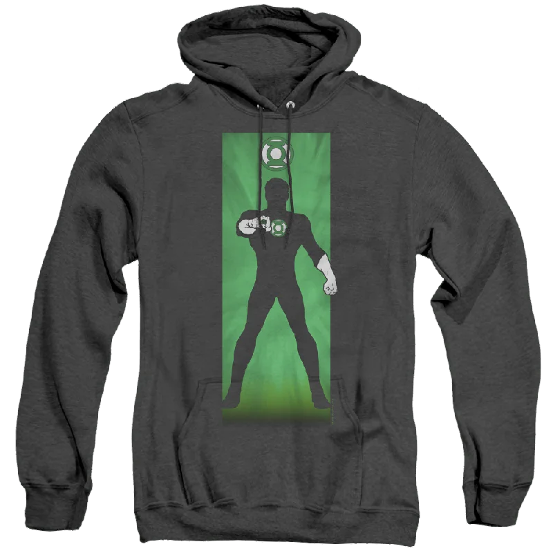 Green Lantern Green Lantern - Heather Pullover Hoodie Tapered Sleeve Pullover