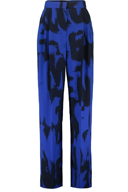 Wide Leg Trouser Trousers Flared Retro