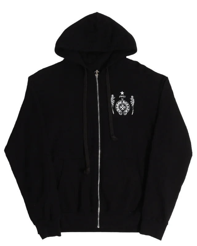 Foti Zip Up Hoodie Hoodie with Slim Fit Tailored Modern