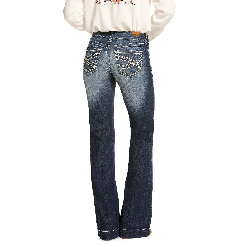 Ariat® Ladies Entwined Wide Leg Trouser Jeans 10025302 Trousers Bestseller Popular