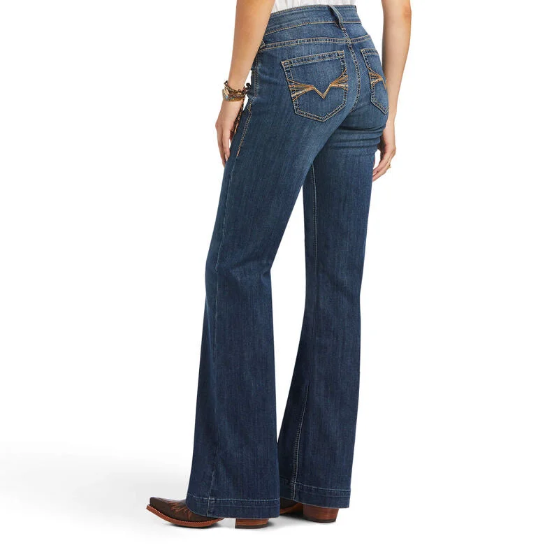 Ariat Ladies Alana Perfect Rise Denim Trouser Jeans 10040805 Trousers chic elegant