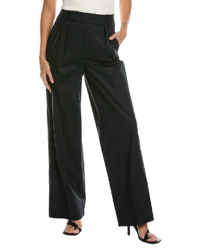 7 For All Mankind Pleated Trouser Trousers Low Rise Relaxed