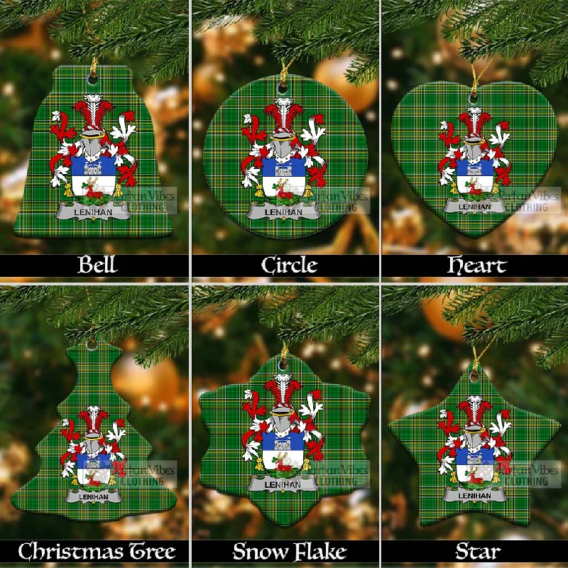 Lenihan Irish Clan Tartan Christmas Ceramic Ornament with Coat of Arms Boat Neck Jacket Square Neck Jacket One-Shoulder Jacket Lenihan Irish Clan Tartan Christmas Ceramic Ornament with Coat of Arms Boat Neck Jacket Square Neck Jacket One-Shoulder Jacket