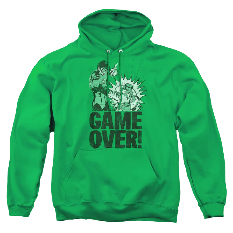 Green Lantern Game Over - Pullover Hoodie Honey Neck Pullover
