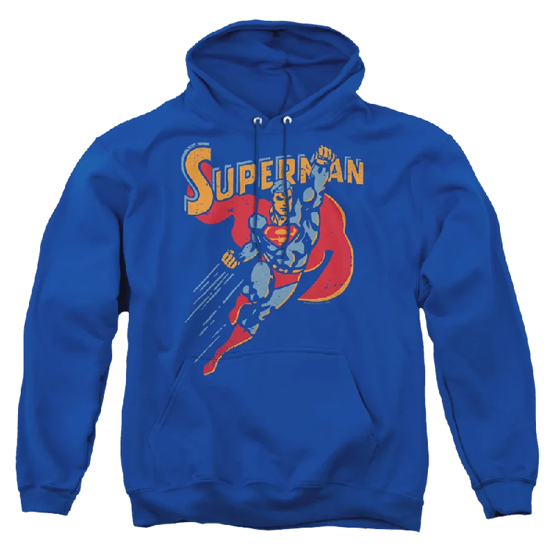 Superman Life Like Action - Pullover Hoodie Turtleneck Warm Pullover