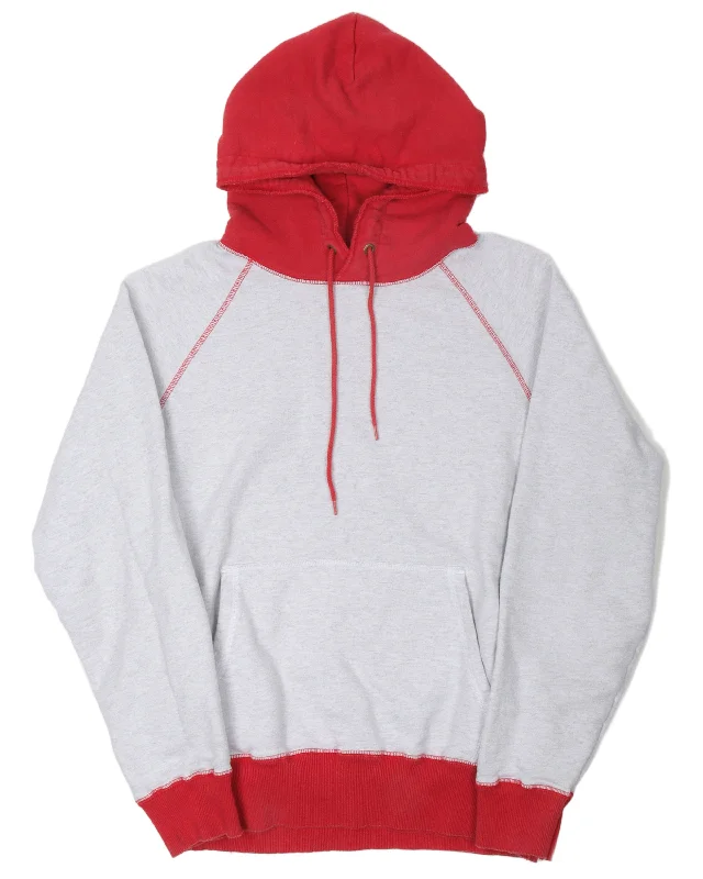 Reversed Hoodie Hoodie Jacket Zipper Layering