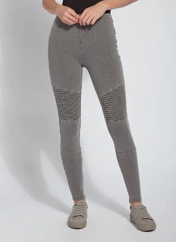 Moto Toothpick Legging (28.5" Inseam) Fashionable Sports Leggings