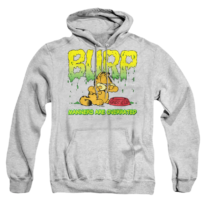 Garfield Manners - Pullover Hoodie One Shoulder Top