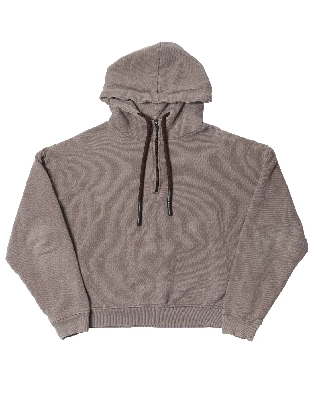 Season 1 Cropped Hoodie Hoodie with Snap Buttons Easy Quick