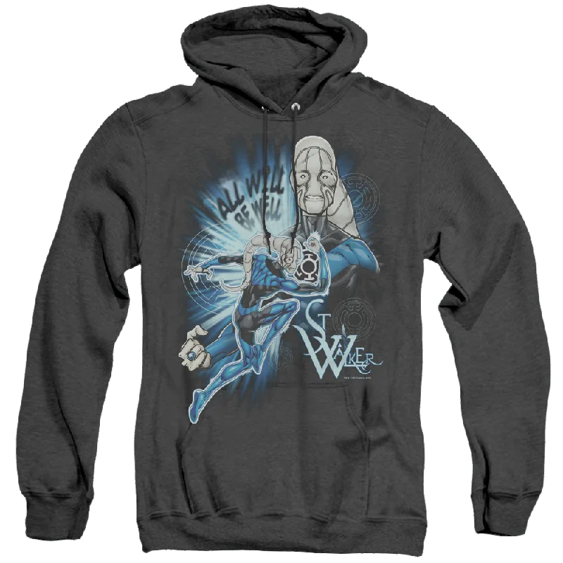 Green Lantern Saint Walker - Heather Pullover Hoodie Crew Neck Wool