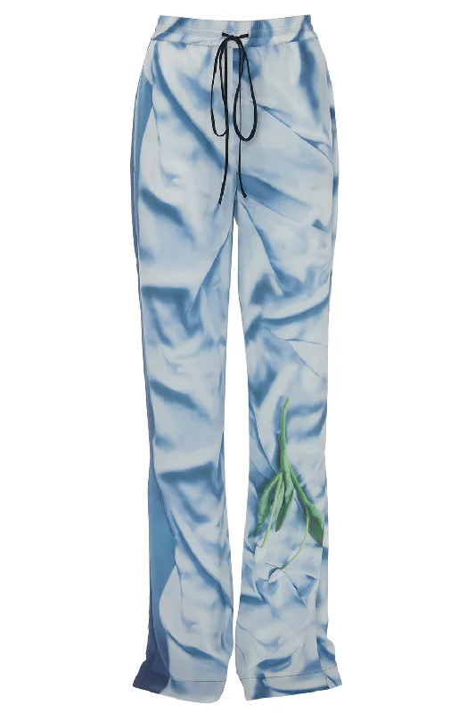 FLOWER PYJAMA TROUSER Trousers Velvet Soft