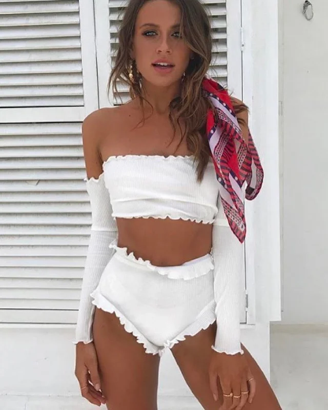 Reverse - Feeling Lucky Crop Top in More Colors Machine Wash Dry Clean Hand Wash