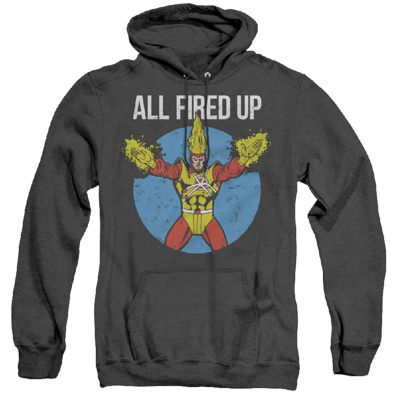 Firestorm Firestorms Party - Heather Pullover Hoodie Seamless Knit Pullover