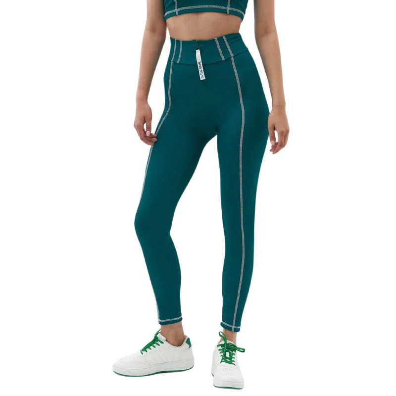 OXXO - Zipper Detailed Legging Trendy Polka Dot Leggings