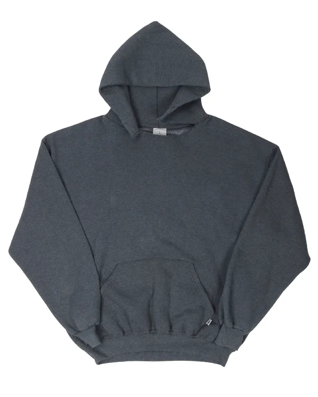 Russell Grey Hoodie Hoodie with Cropped Fit Short Trendy