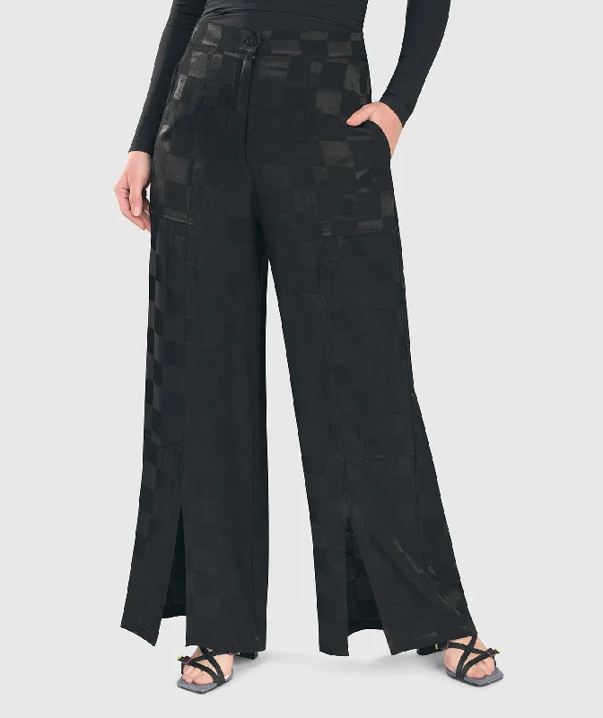Alembika Pants - LUXE SATIN TROUSERS FINAL SALE PRICE Trousers Occasion Special