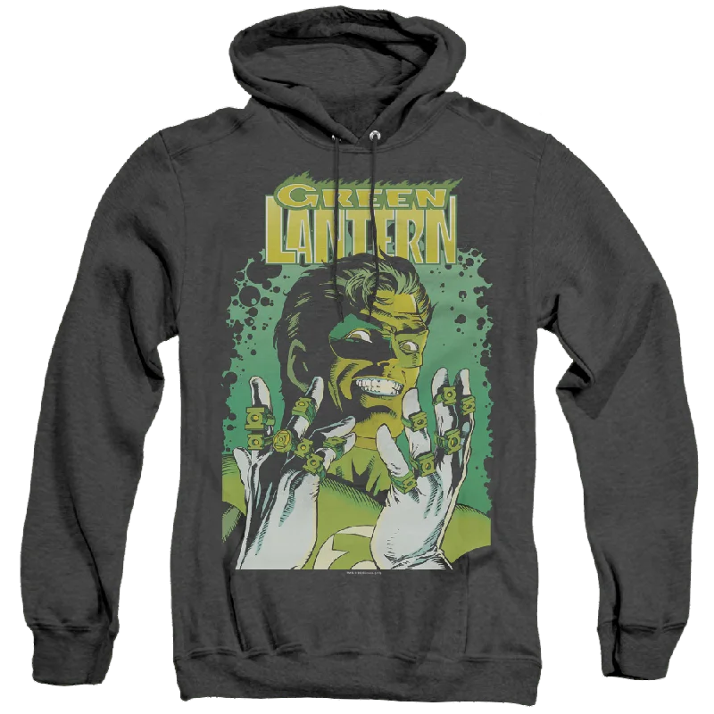 Green Lantern Gl #49 Cover - Heather Pullover Hoodie Fine Merino Wool