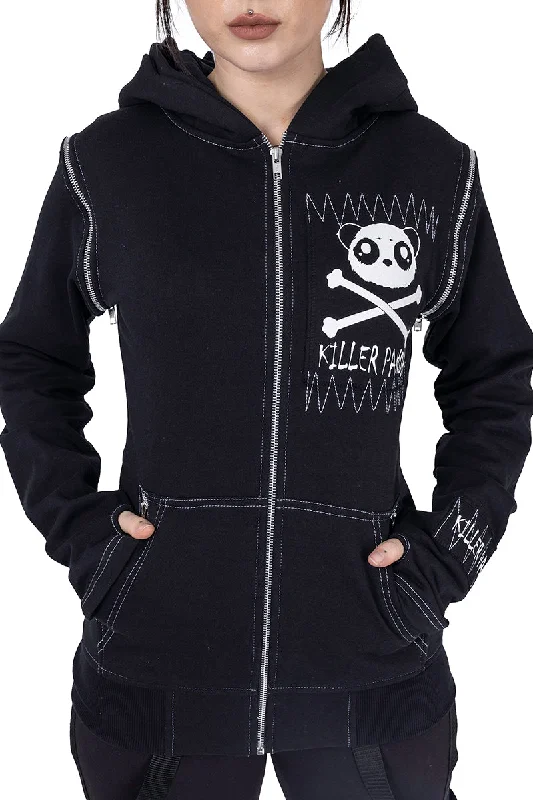 Killer Panda KP Killer Hoodie Cotton Hoodie Fleece Lining Warmth
