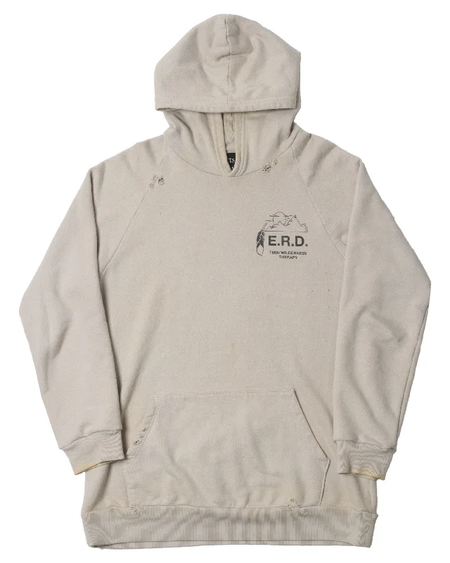 Teen Wilderness Hoodie Hoodie with Hem Ribbing Snug Secure