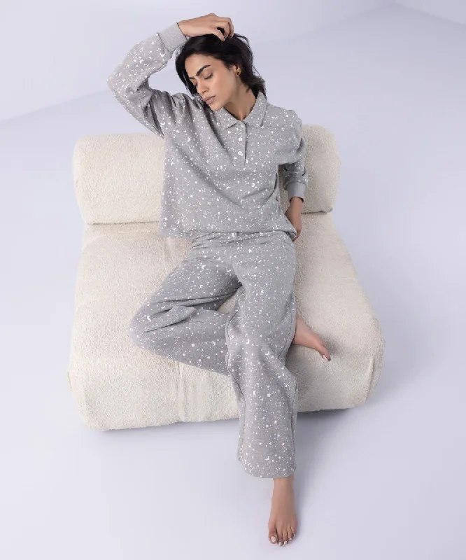 Printed Trousers Trousers Lace Delicate