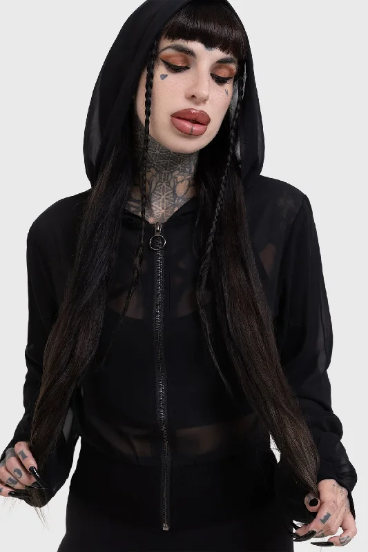 Umbrage Hoodie Hoodie with Turtle Neck Cozy Winter