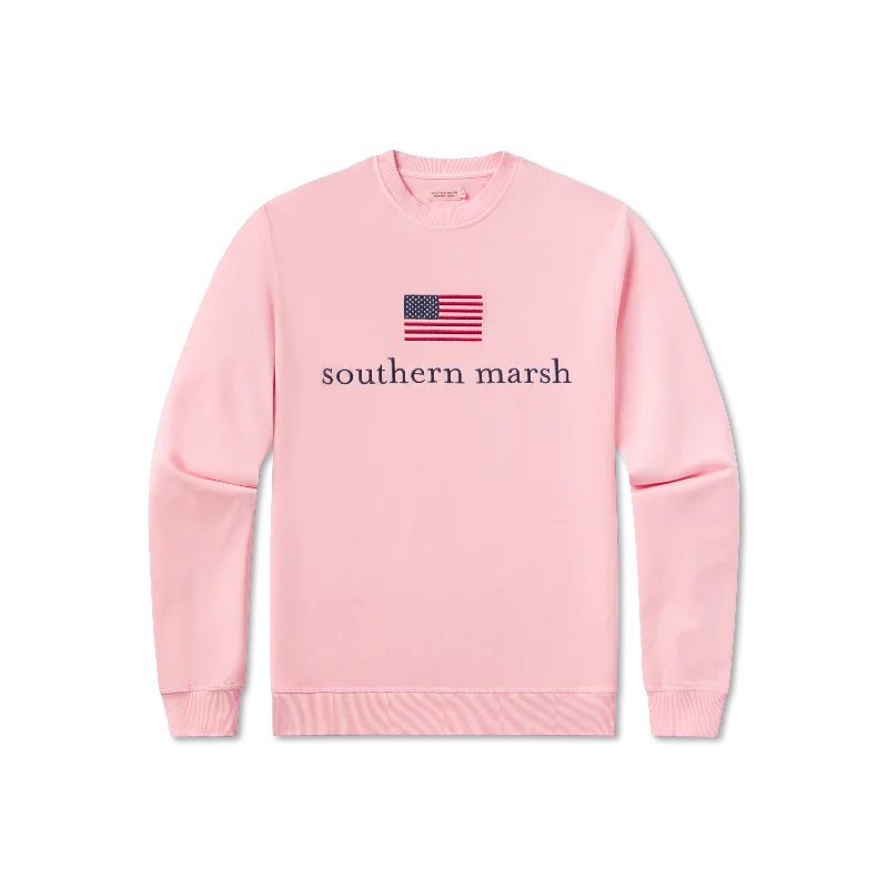 SEAWASH™ Sweatshirt - American Flag Oversized Hoodie Comfort Casual