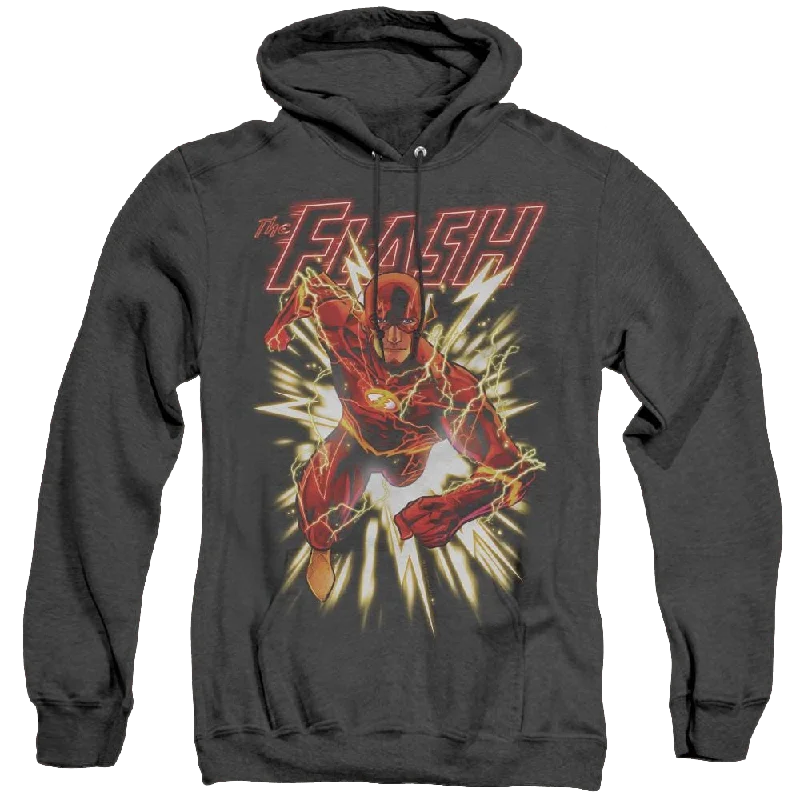 Flash, The Flash Glow - Heather Pullover Hoodie Blouson Sleeve Pullover