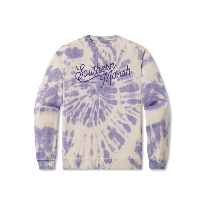 SEAWASH™ Sweatshirt - Tie-Dye Spiral Hoodie with Slim Fit Tailored Modern