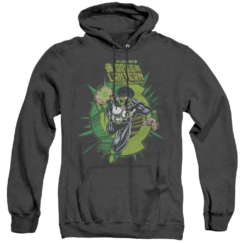 Green Lantern Rayner Cover - Heather Pullover Hoodie Oversized Cozy Pullover