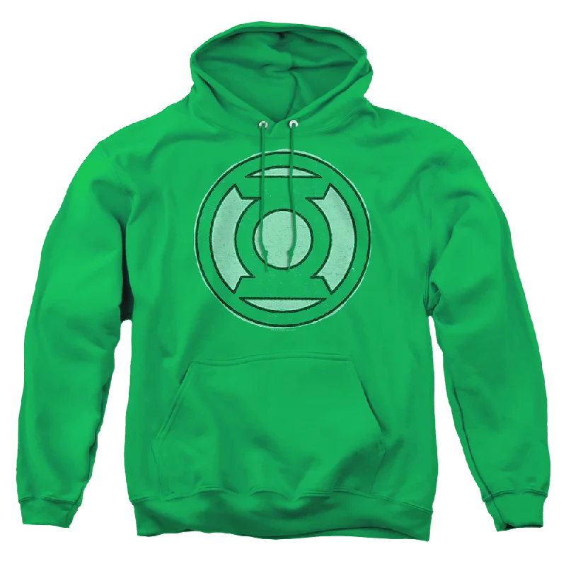 Green Lantern Hand Me Down - Pullover Hoodie Wide Sleeve Pullover