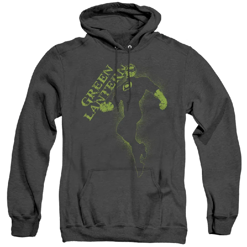 Green Lantern Lantern Darkness - Heather Pullover Hoodie Slouchy Comfort Pullover