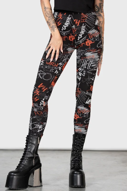 Carrie Leggings Stylish Athletic Wear Leggings