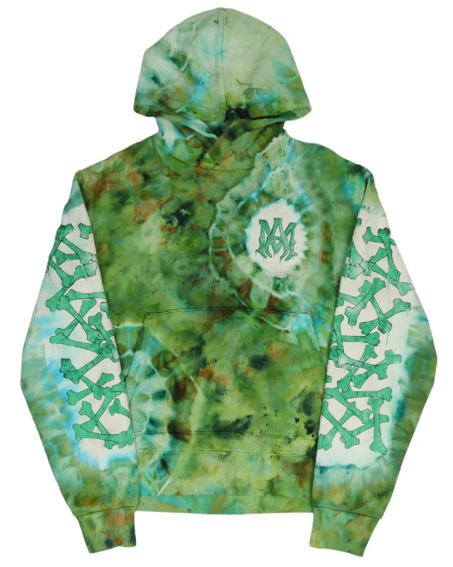 Tie Dye Hoodie Hoodie with Side Slits Relaxed Casual
