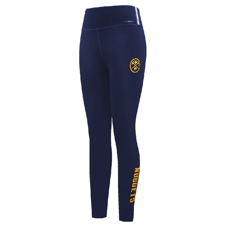 LEGGINGS NBA DENVER NUGGETS CLASSIC ESSENTIALS PARA MUJER Comfortable Wide-Band Leggings LEGGINGS NBA DENVER NUGGETS CLASSIC ESSENTIALS PARA MUJER Comfortable Wide-Band Leggings