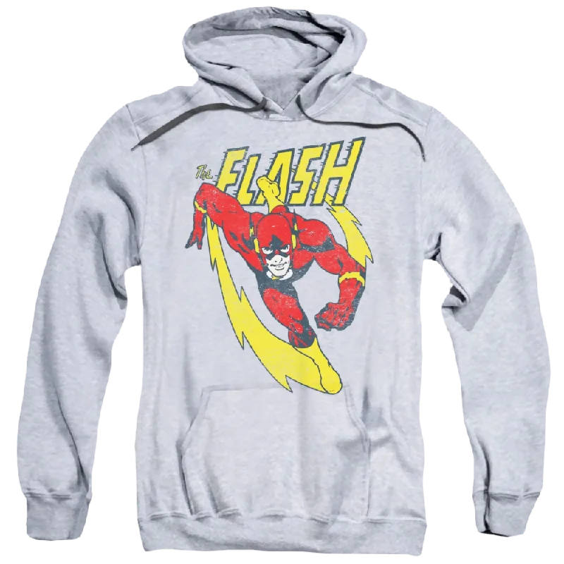 Flash, The Lightning Trail - Pullover Hoodie Polo Neck Sweater