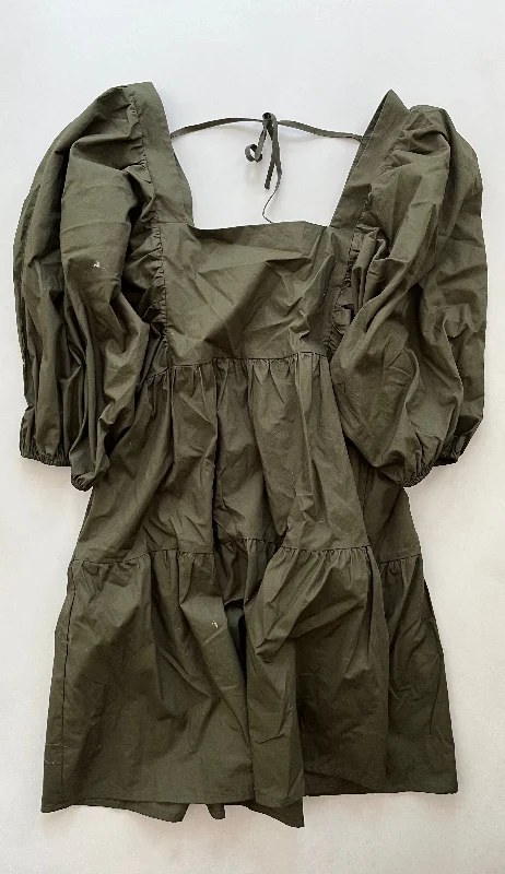 Dress Casual Midi By A New Day In Green, Size: S Comfortable Empire Waist Midi Dress Dress Casual Midi By A New Day In Green, Size: S Comfortable Empire Waist Midi Dress