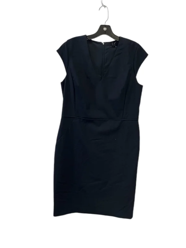 Dress Casual Midi By Ann Taylor In Navy, Size: 12petite Fashionable One-Shoulder Midi Dress Dress Casual Midi By Ann Taylor In Navy, Size: 12petite Fashionable One-Shoulder Midi Dress