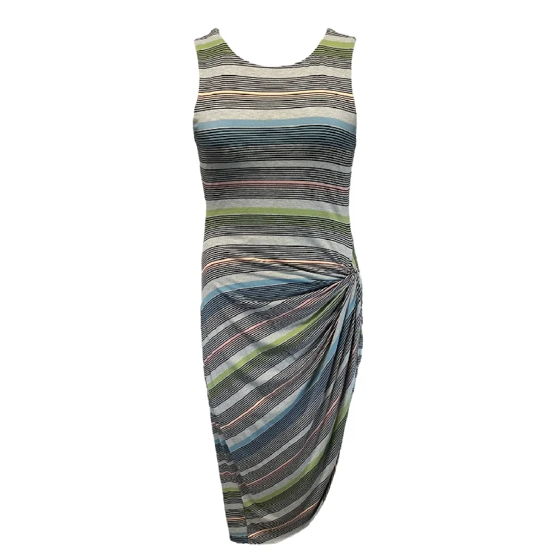 Dress Casual Midi By Bailey 44 In Striped Pattern, Size: M Cozy Tie-Dye Midi Dress