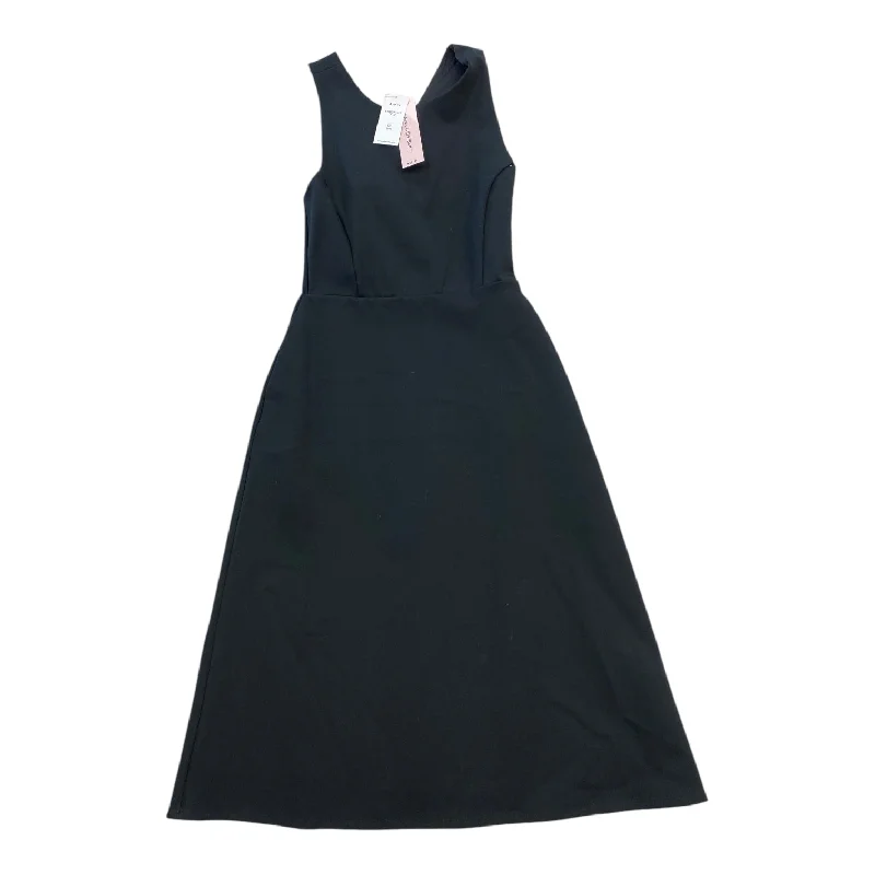 Dress Casual Midi By Banana Republic In Black, Size: 0 Cozy Knit Midi Dress